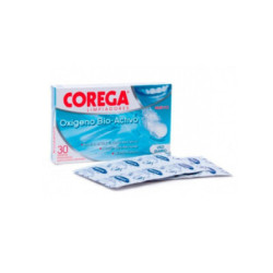Corega Oxígeno Bio- Activo Tabletas Efervescentes 30 Uds.