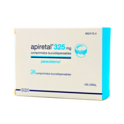 Apiretal 325 mg 24 comprimidos bucodispersables