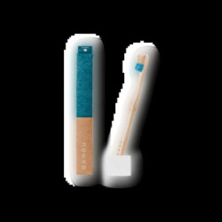 Cepillo Dientes Bambu Azul
