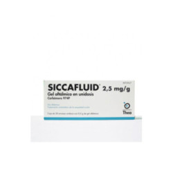 Siccafluid 2,5 mg g gel oftalmico 30 monodosis 0,5 g