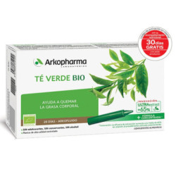 Arkofluido Té Verde 20 Ampollas