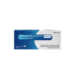 Paracetamol pensavital efg 500 mg 20 comprimidos